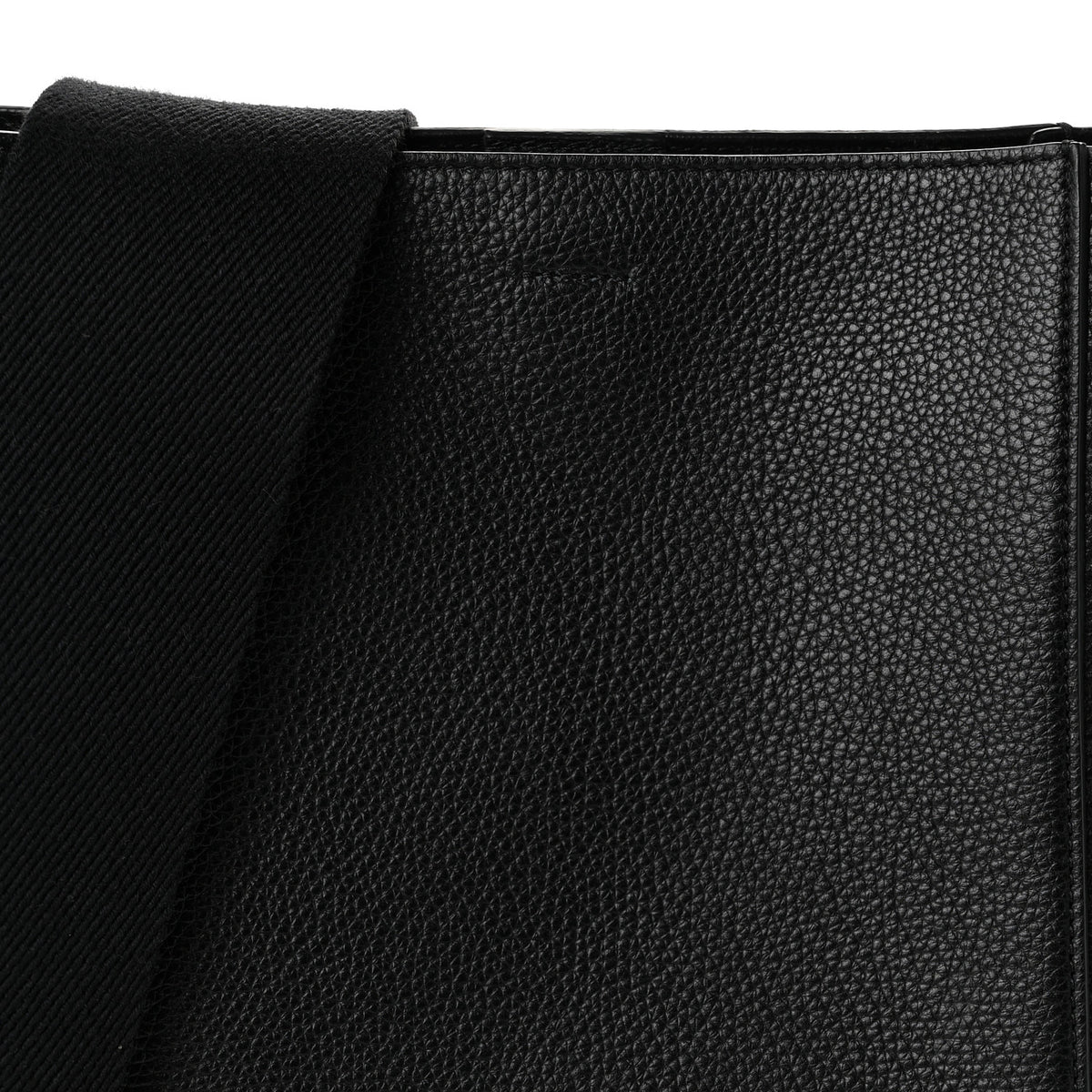 Celine Soft Grained Calfskin Small Sangle Bucket Bag Black 7 of 9