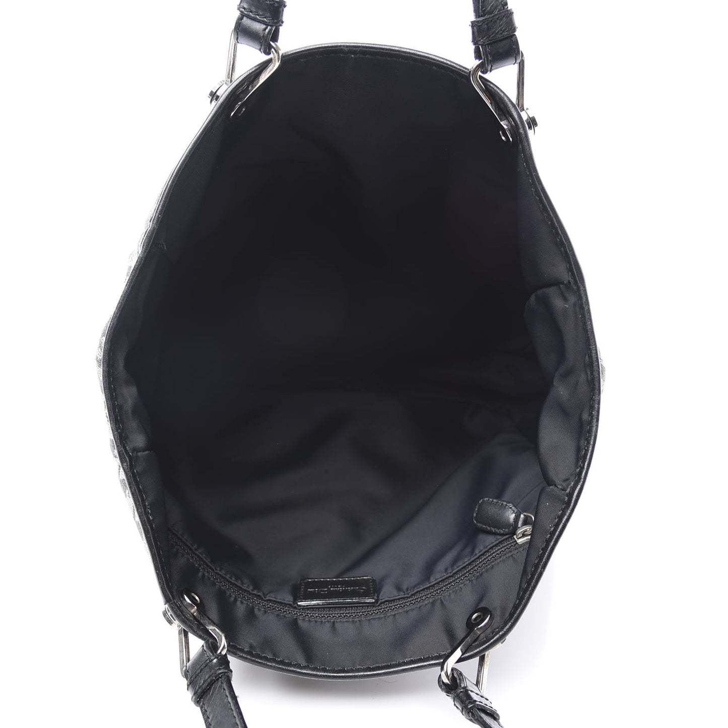 Monogram Tote Black