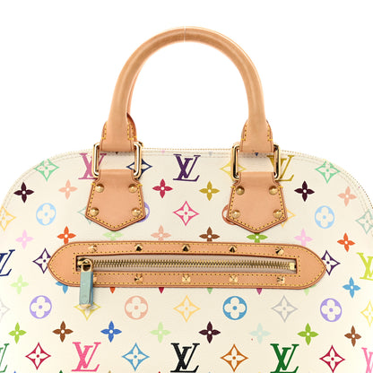 Louis Vuitton Monogram Multicolor Alma White 7 of 11