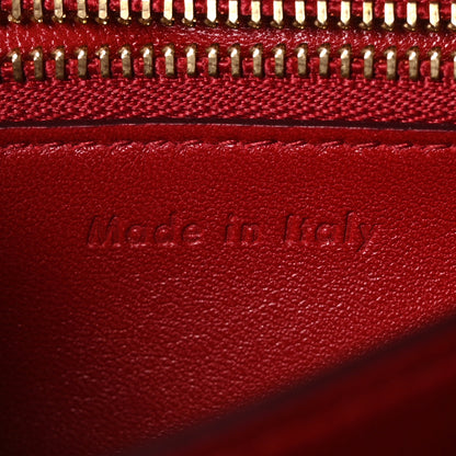 Celine Box Calfskin Small Classic Box Flap Bag Red 7 of 10