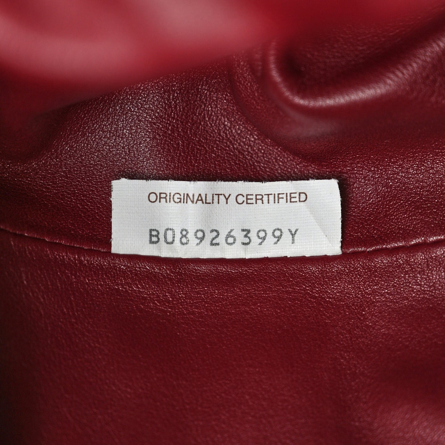 Smooth Butter Calf The Pouch Oversized Clutch Clutch Bordeaux