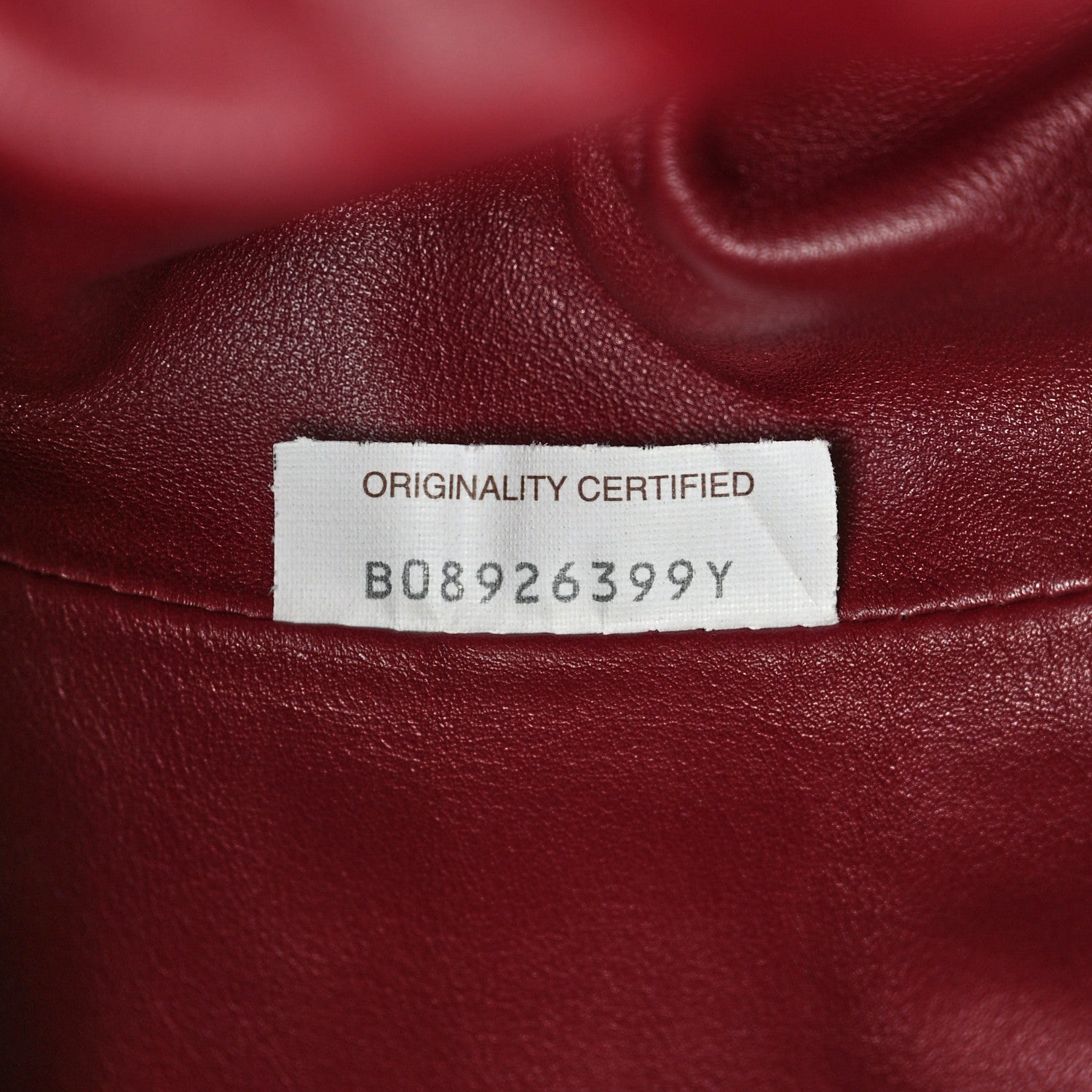 Bottega Veneta Smooth Butter Calf The Pouch Oversized Clutch Clutch Bordeaux 7 of 7