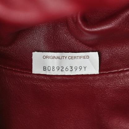 Bottega Veneta Smooth Butter Calf The Pouch Oversized Clutch Clutch Bordeaux 7 of 7