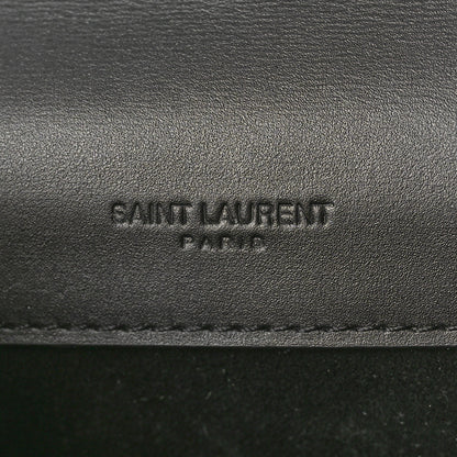 Saint Laurent Smooth Calfskin North South Kaia Satchel Black 6 of 9