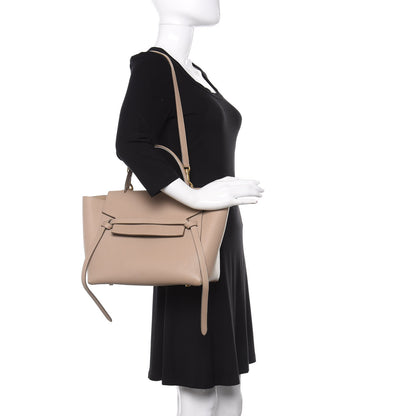 Celine Grained Calfskin Mini Belt Bag Light Taupe 2 of 9