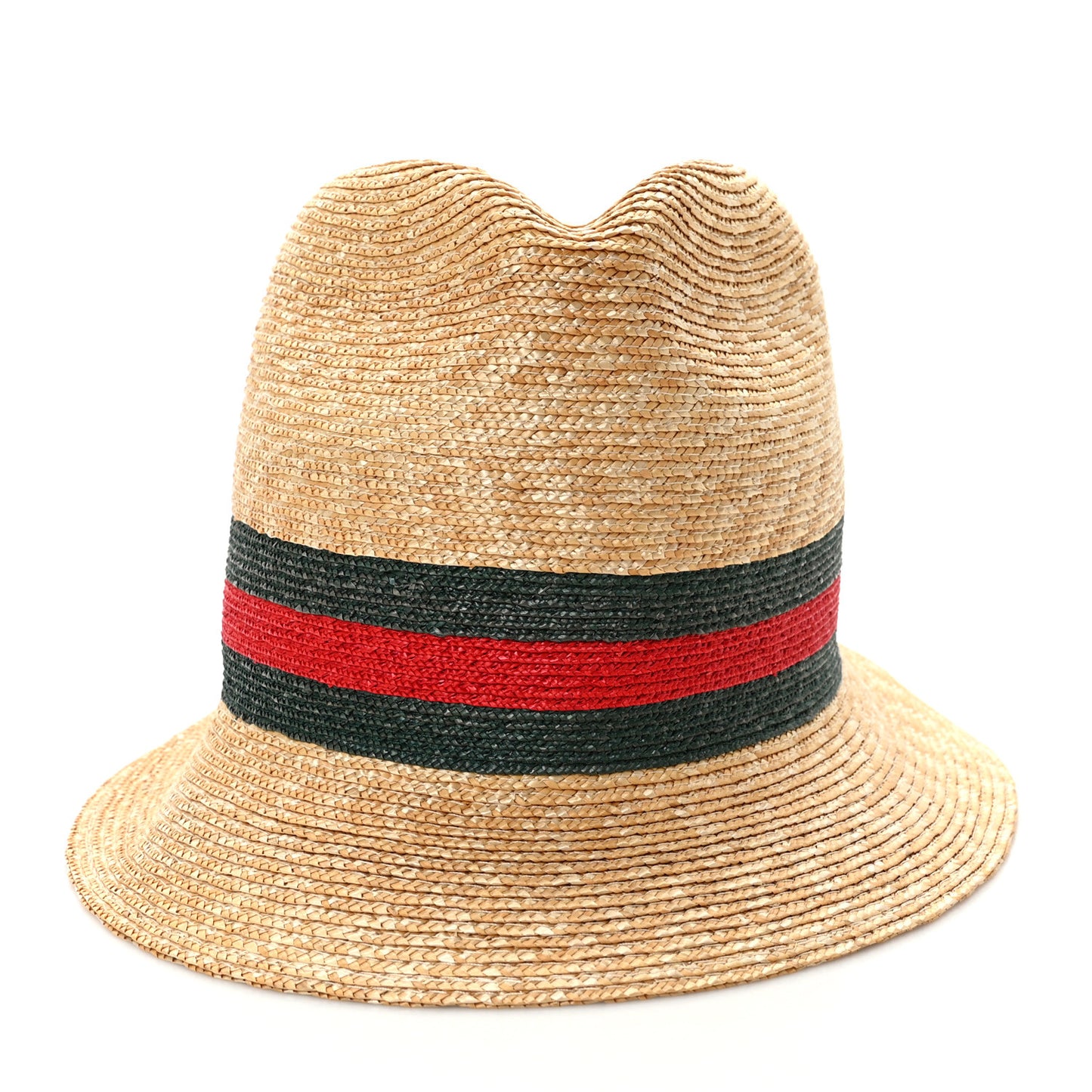 Abaca Straw Web Fedora Hat M