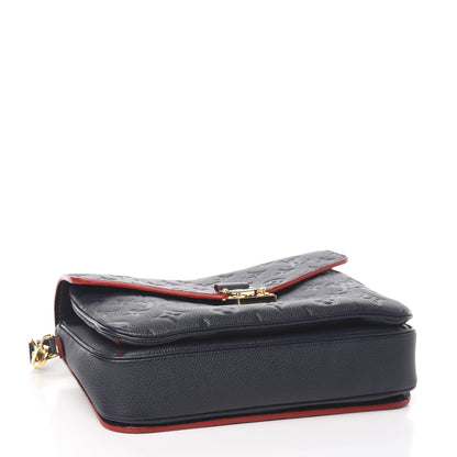 Louis Vuitton Empreinte Pochette Metis Marine Rouge 4 of 11