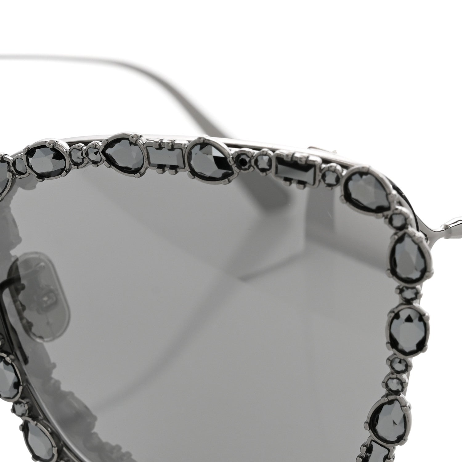 Christian Dior Crystal MissDior B2U Sunglasses Dark Silver 6 of 6