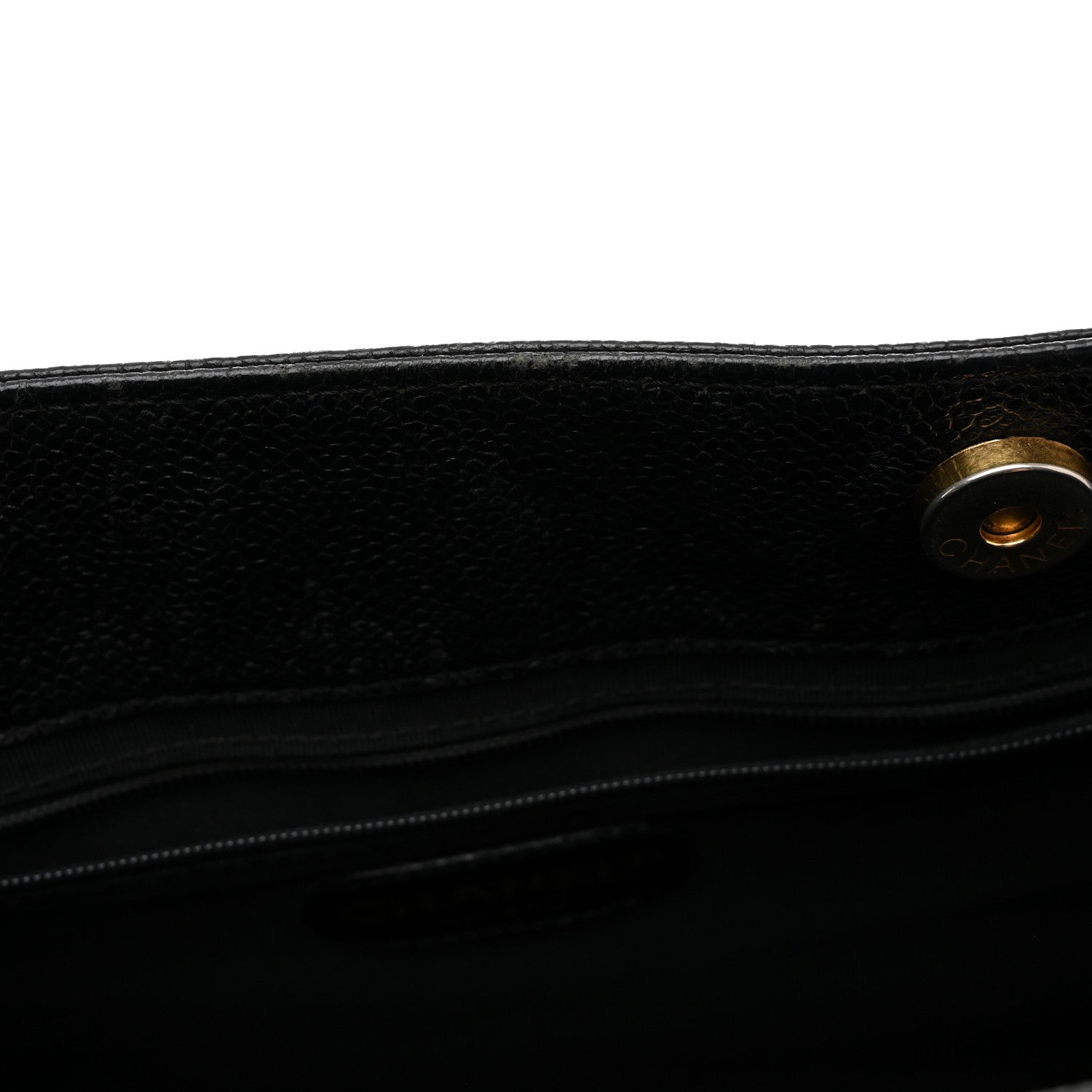 Chanel Caviar Shoulder Bag Black 11 of 12