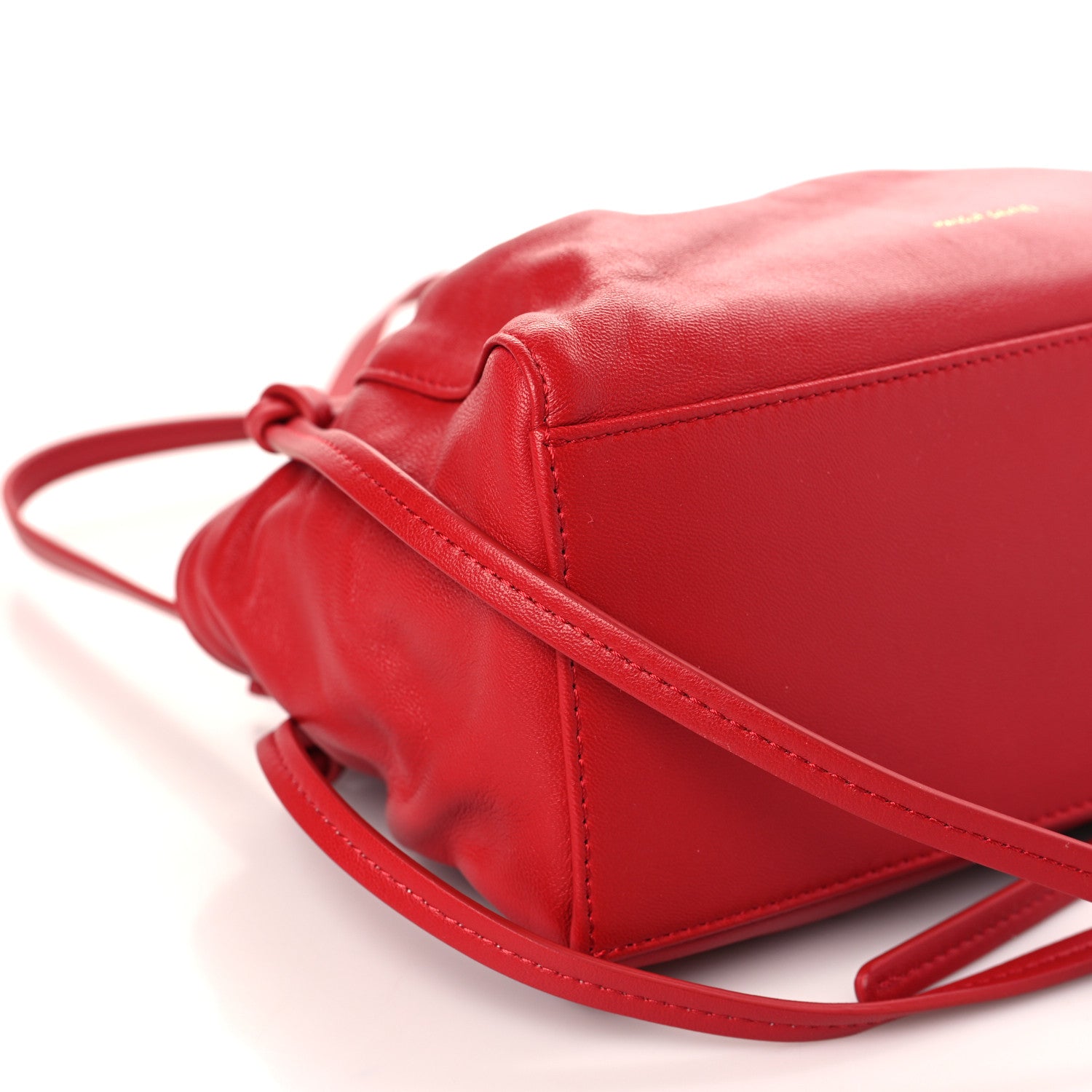 Mansur Gavriel Lambskin Protea Bag Flamma 7 of 8