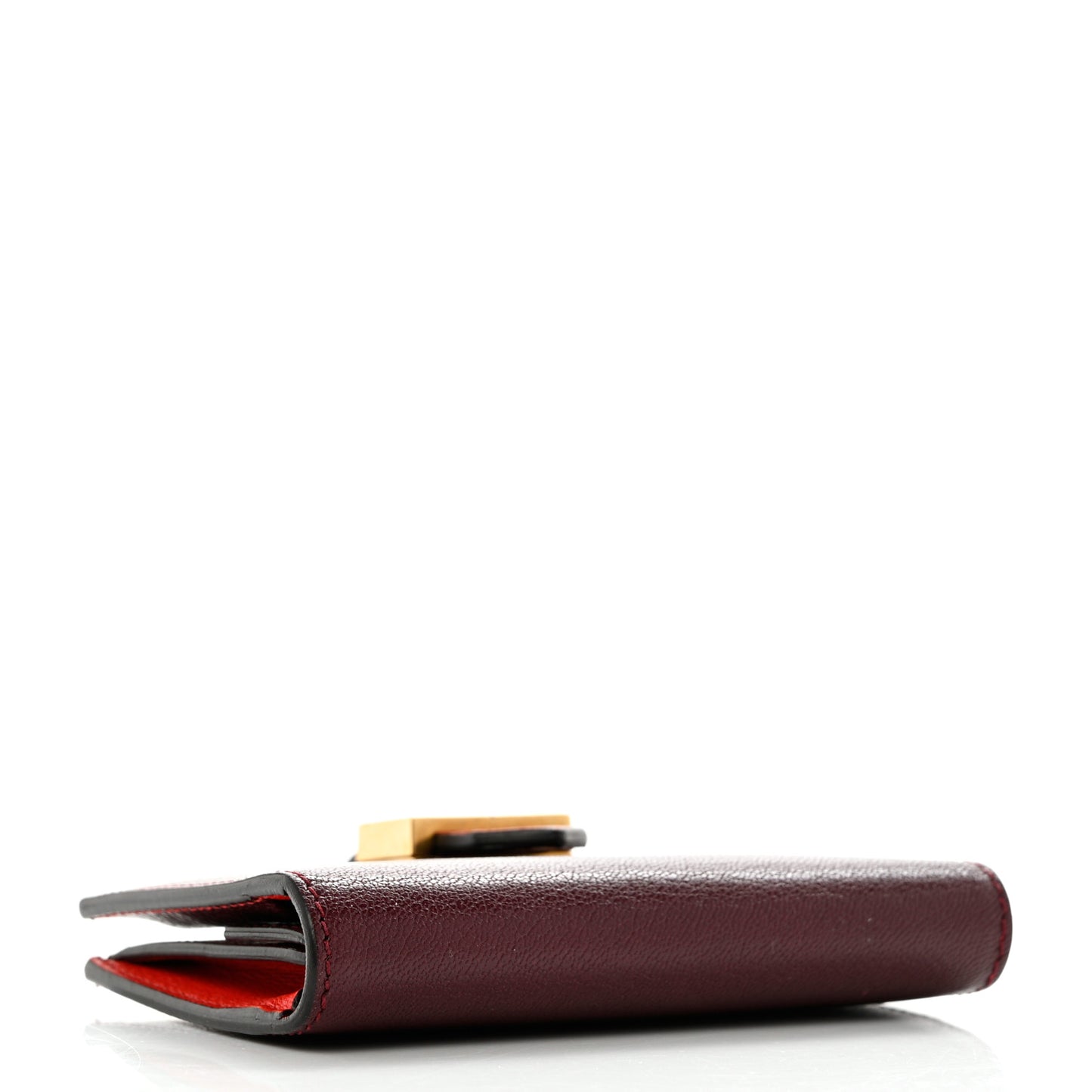 Sugar Goatskin GV3 Wallet Bordeaux