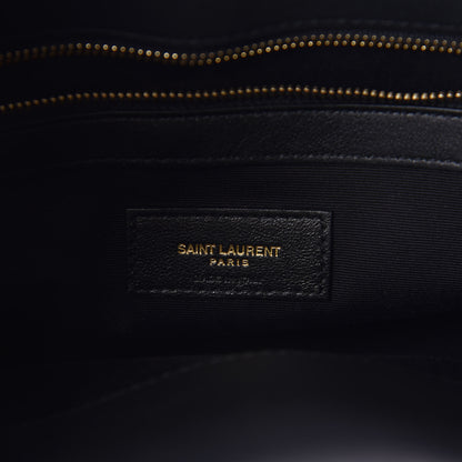 Saint Laurent Calfskin Medium Manhattan Shopper Tote Black 6 of 10