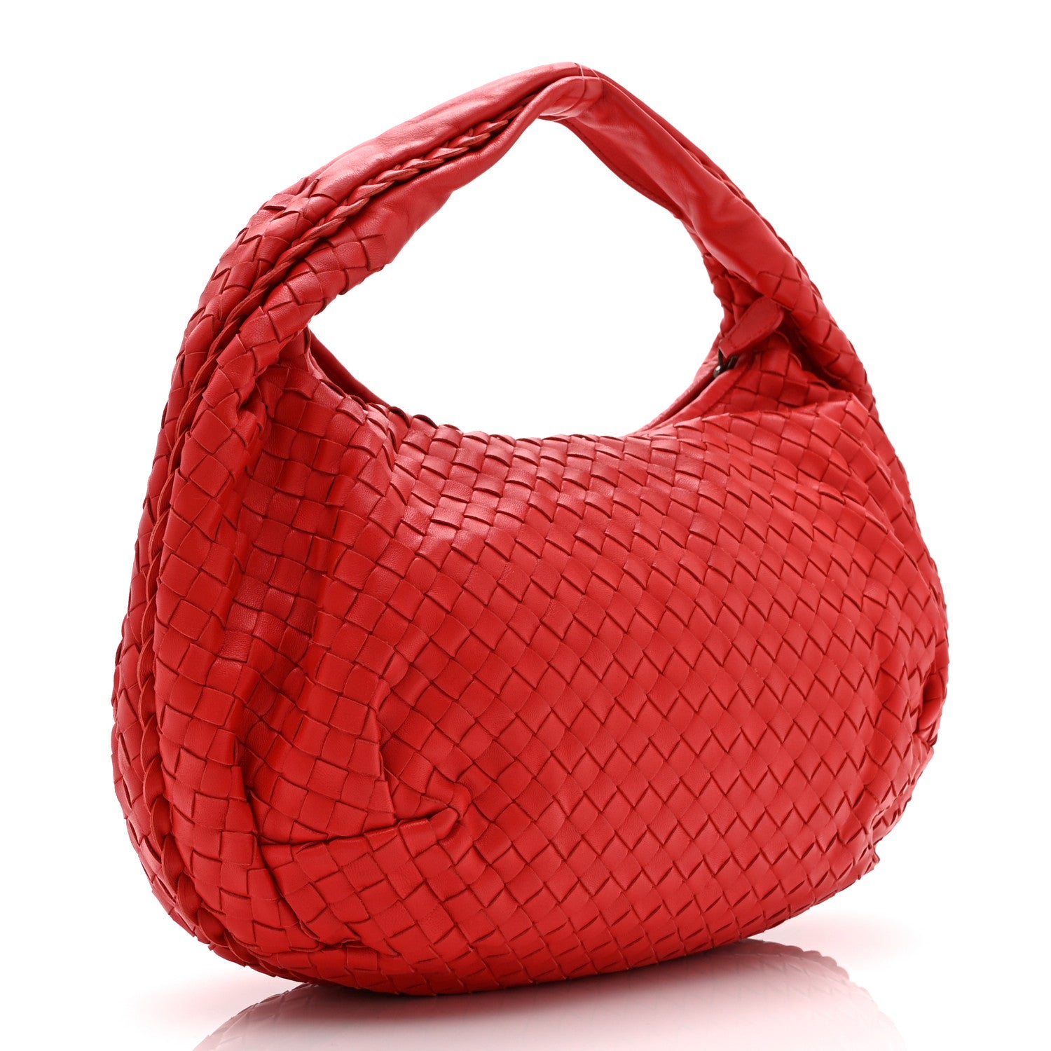Bottega Veneta Nappa Intrecciato Medium Belly Veneta Hobo Flame 4 of 12