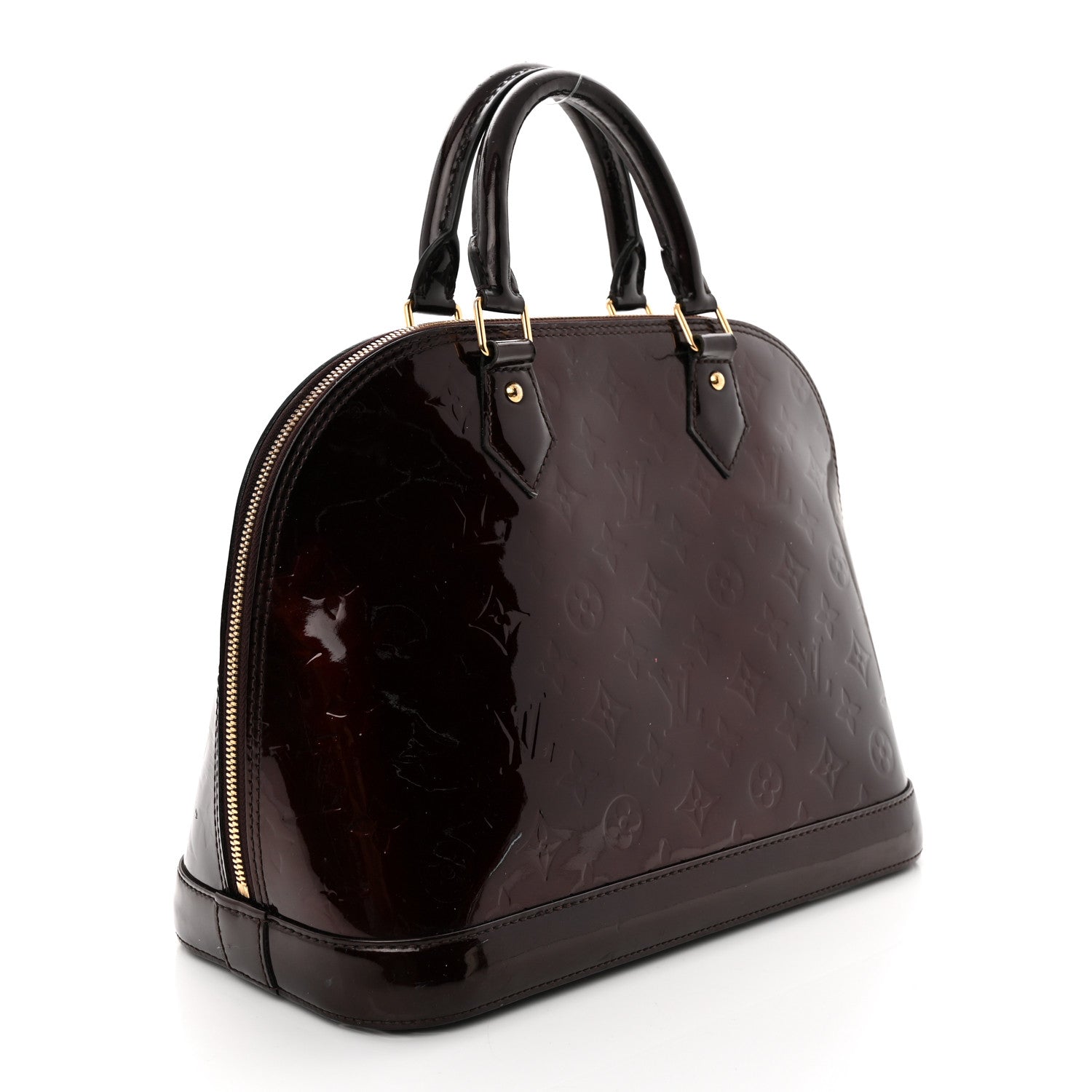 Louis Vuitton Vernis Alma PM Amarante 3 of 13