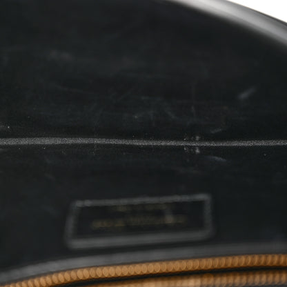 Christian Dior Crinkled Lambskin 30 Montaigne Clutch Black 5 of 13