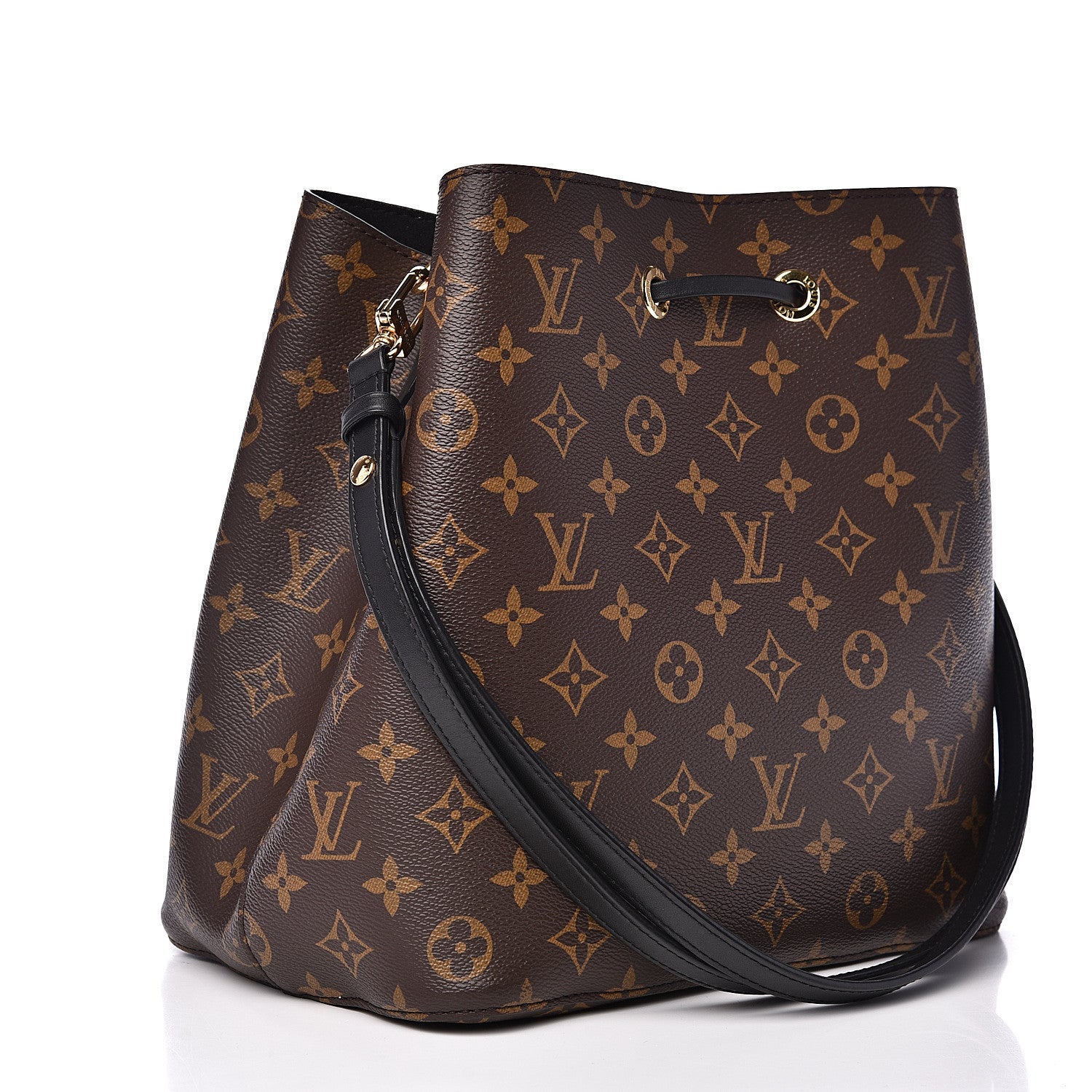 Louis Vuitton Monogram Neonoe MM Black 2 of 8