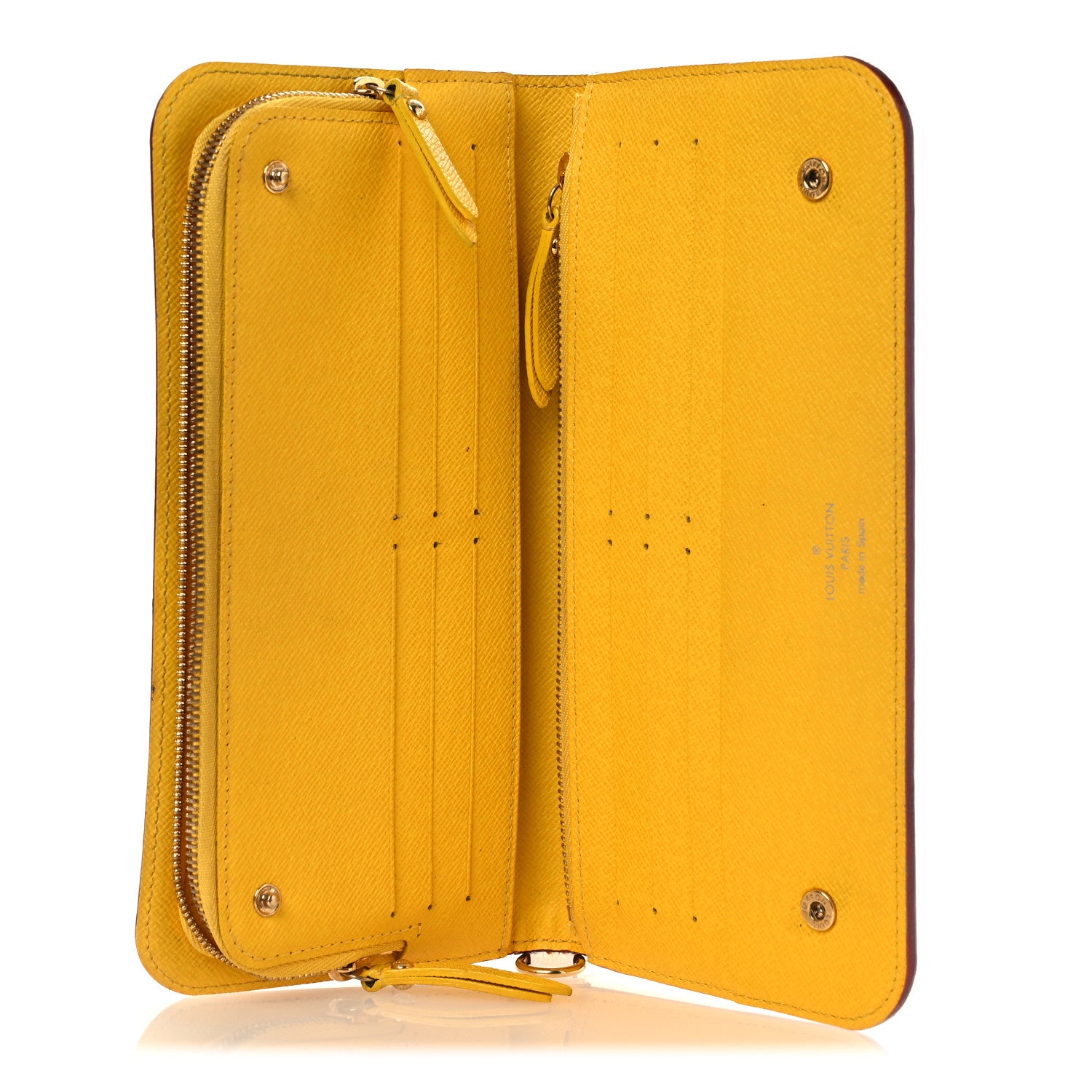 Louis Vuitton Monogram Multicolor Insolite Wallet White Citron 5 of 9