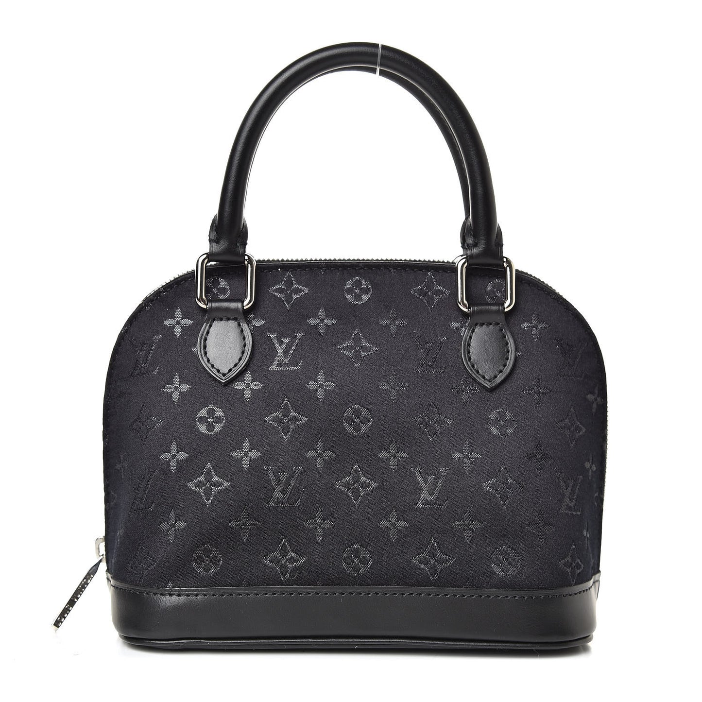 Satin Monogram Little Alma Black