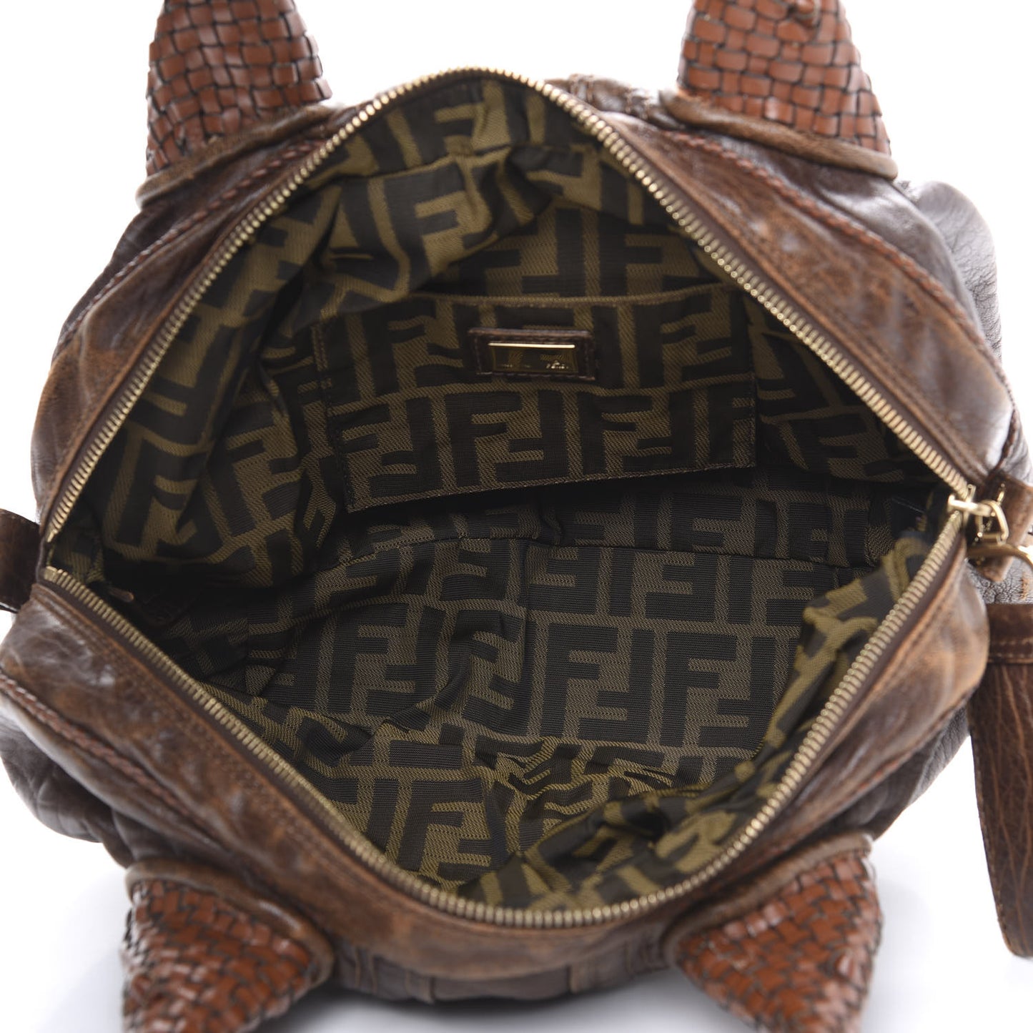 Nappa Nuvolata Spy Bowler Cognac