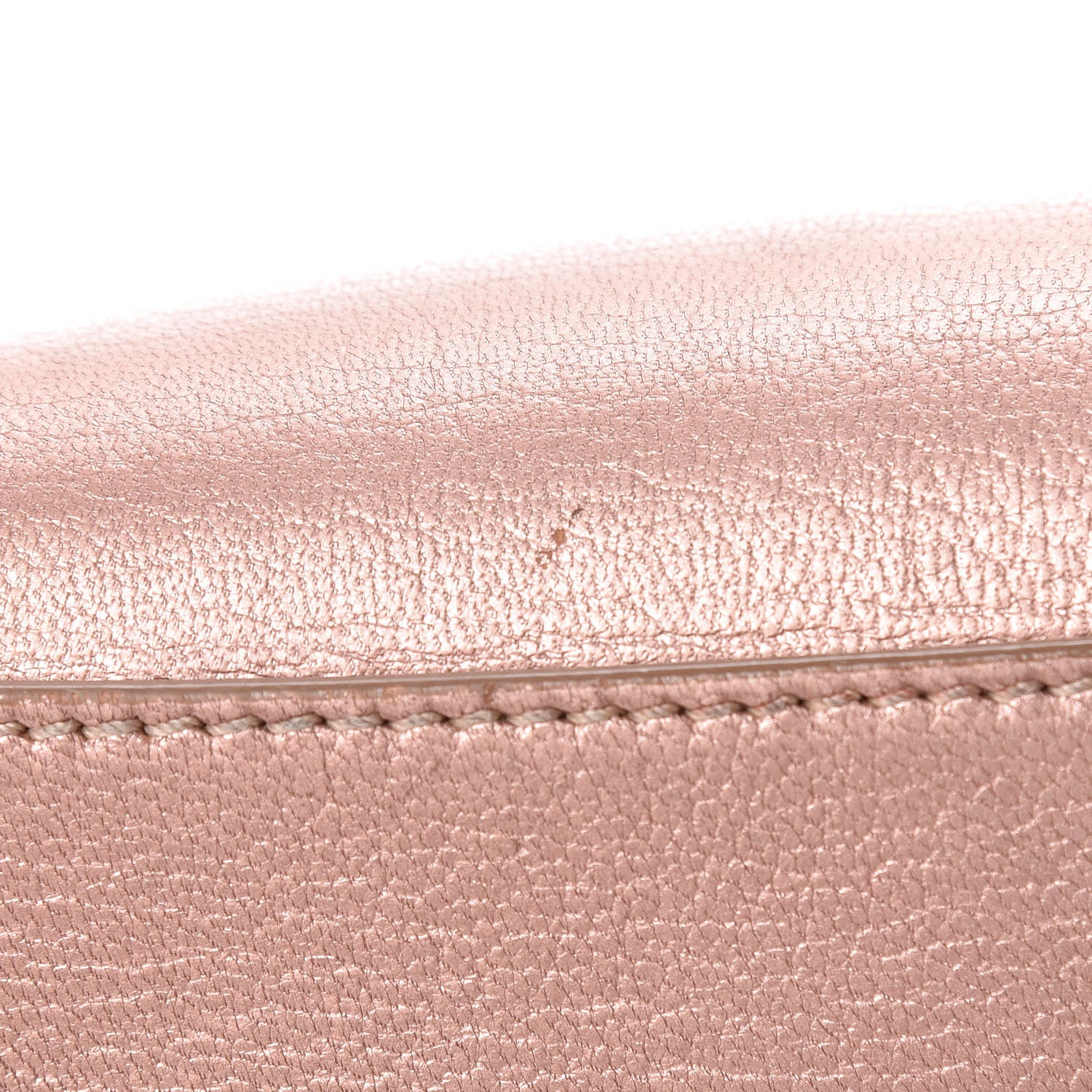 Givenchy Metallic Sugar Goatskin Small Antigona Beauty Wristlet Light Pink 21 of 21