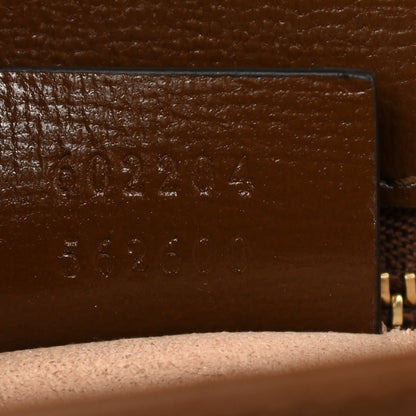 Gucci GG Supreme Monogram Horsebit 1955 Shoulder Bag Beige Brown Sugar 7 of 9