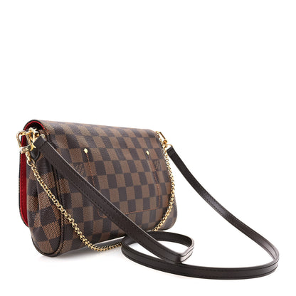 Louis Vuitton Damier Ebene Favorite MM 3 of 11