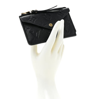 Louis Vuitton Empreinte Recto Verso Card Holder Black 2 of 11