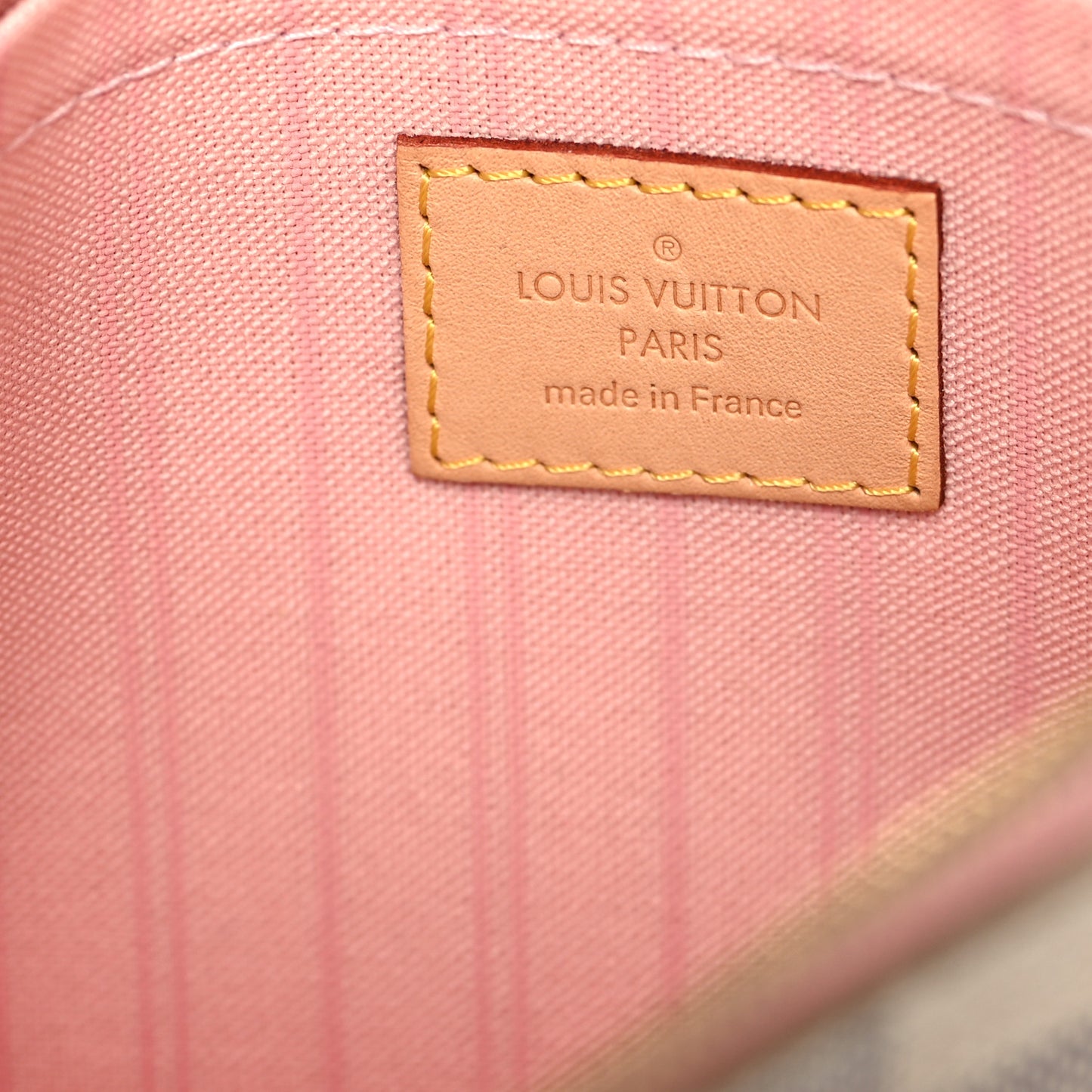 Damier Azur Neverfull MM GM Pochette Rose Ballerine