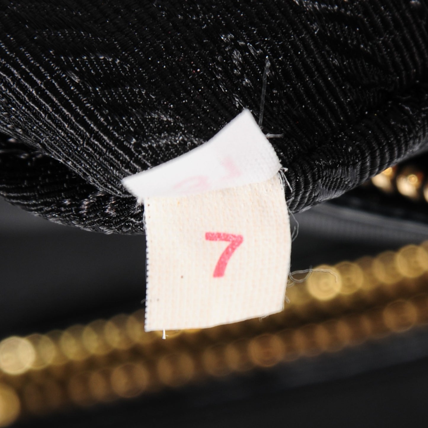 Nylon Small Flat Messenger Bag Black