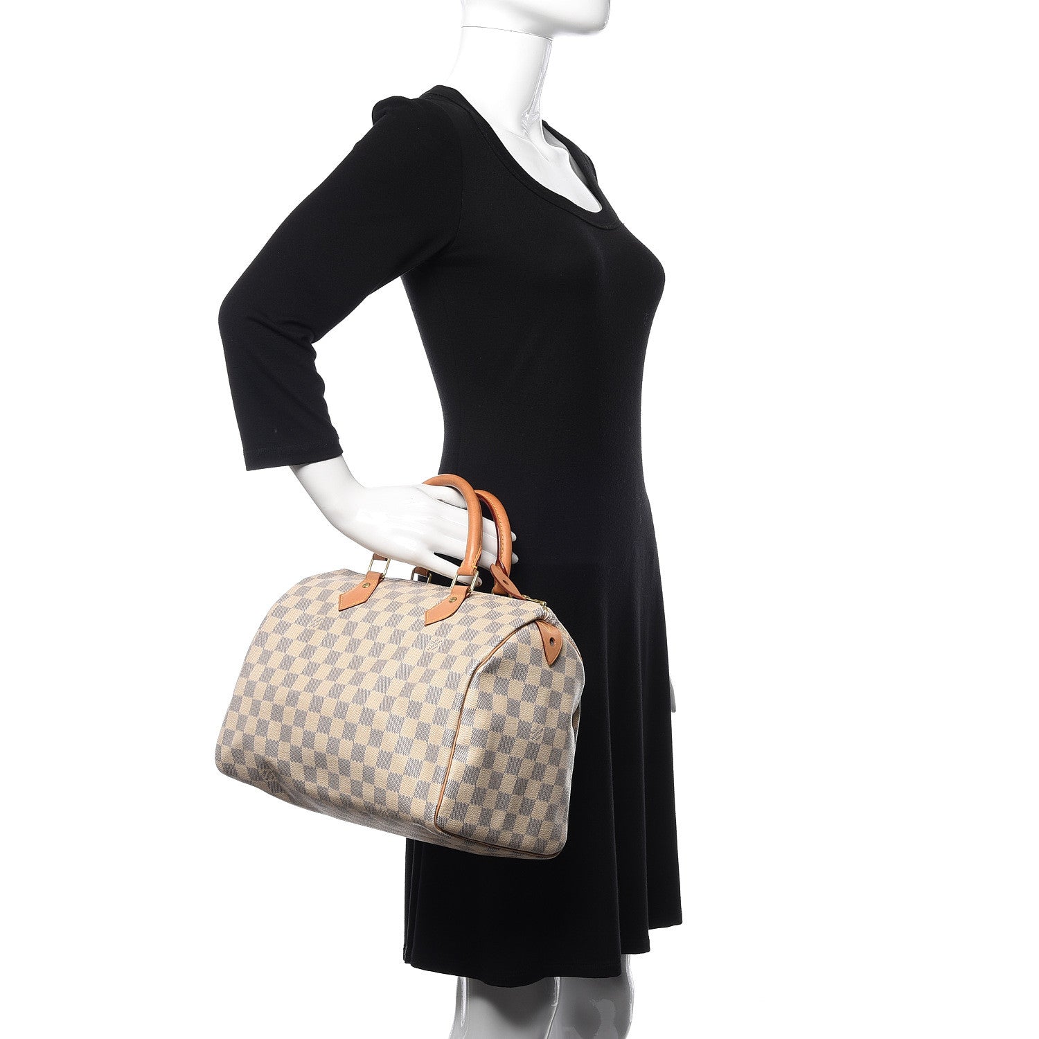 Louis Vuitton Damier Azur Speedy 30 2 of 16