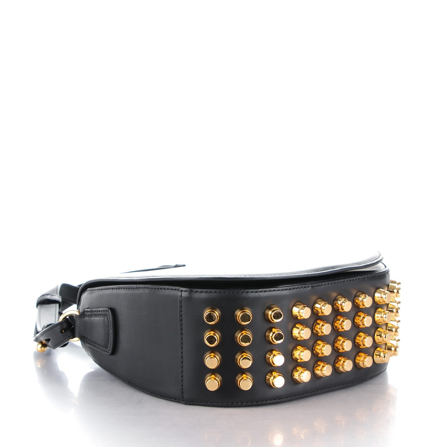 Alexander Wang Calfskin Small Lia Sling Black Pale Gold Hardware 4 of 7