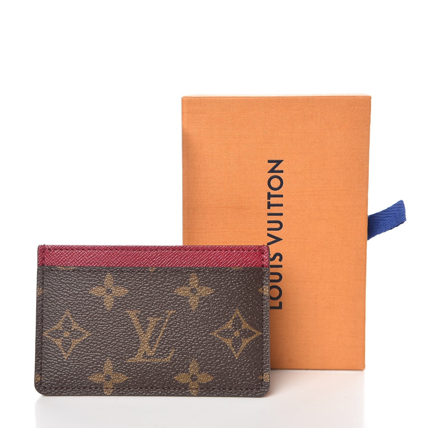 Monogram Card Holder Fuchsia
