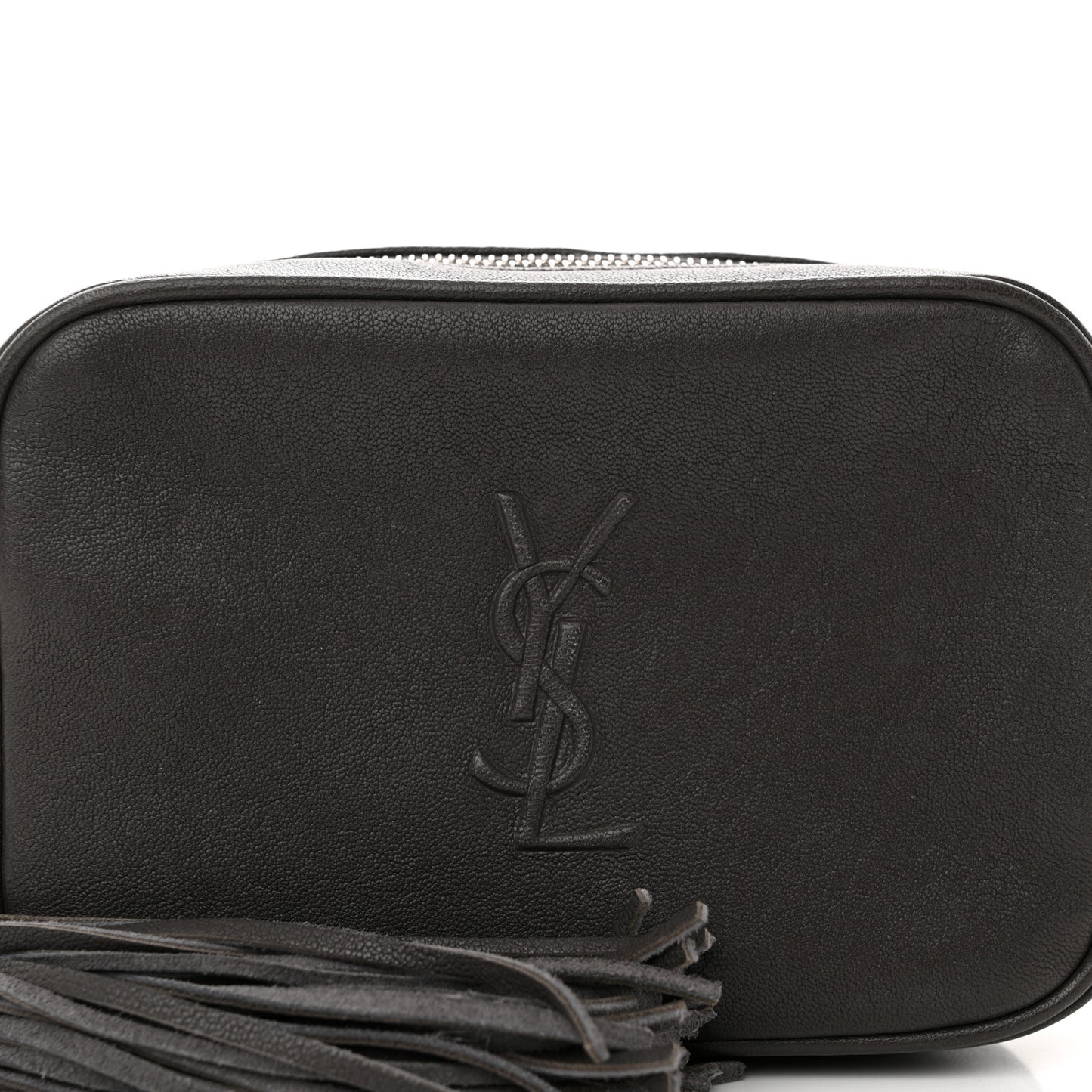 Lambskin Monogram Lou Belt Bag Asphalt