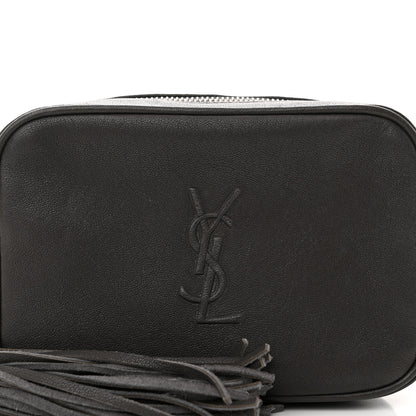 Saint Laurent Lambskin Monogram Lou Belt Bag Asphalt 9 of 16