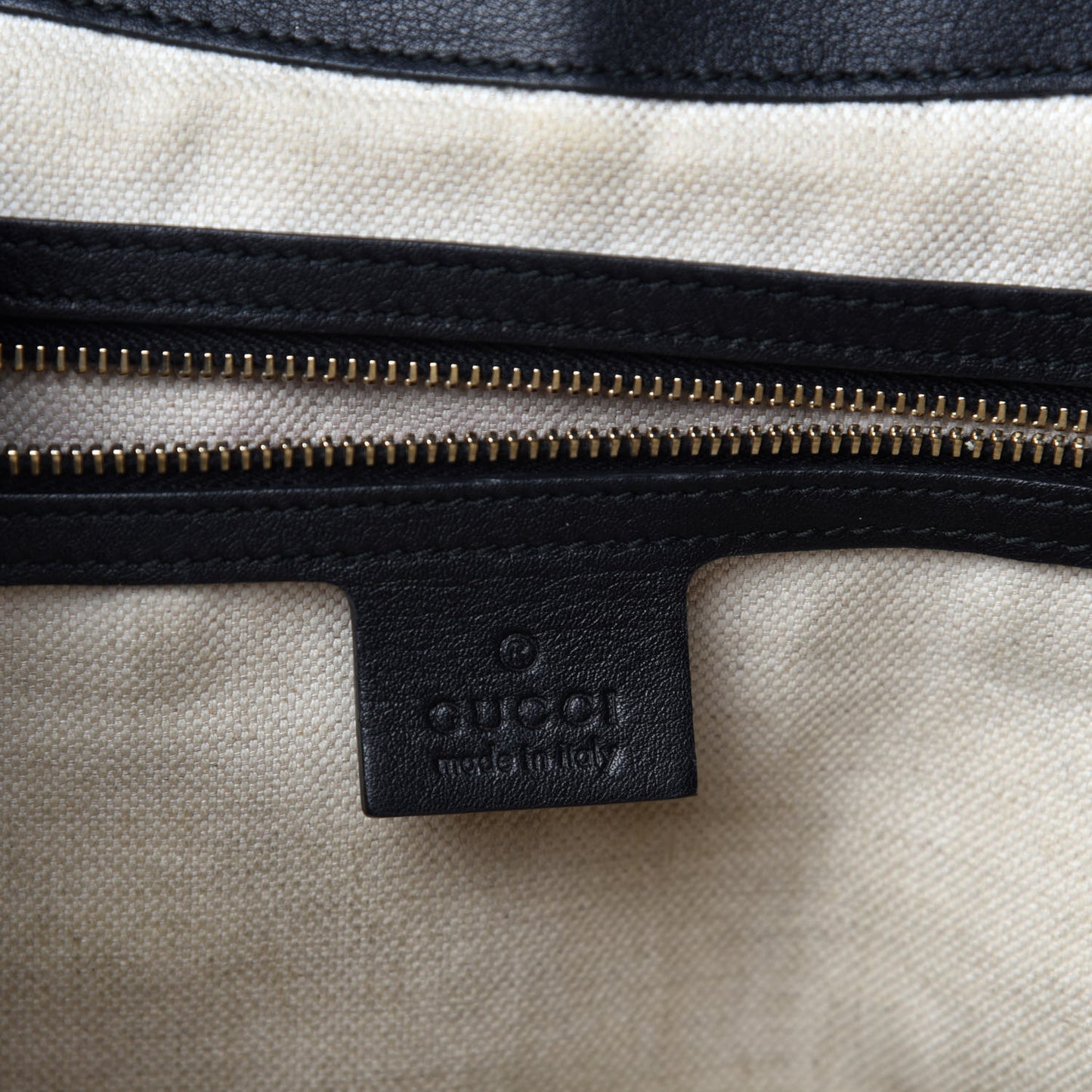 Guccissima Medium Emily Shoulder Bag Black