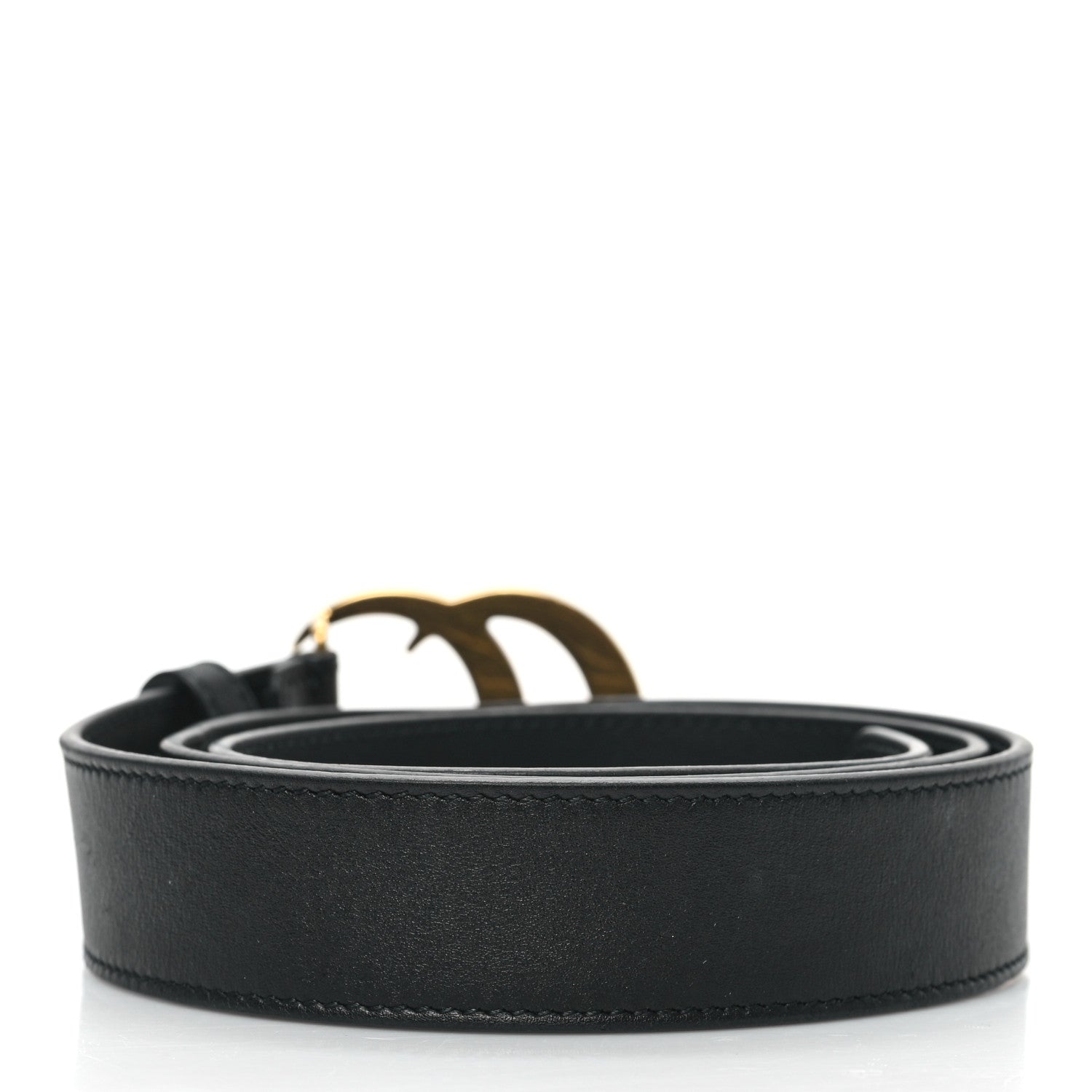 Gucci Calfskin Double G 30mm Belt 85 34 Black 2 of 4