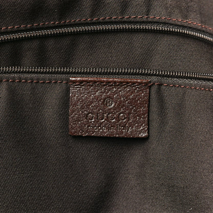 Gucci GG Monogram Web Pop Tote Dark Brown 6 of 11