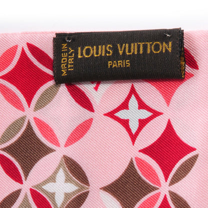 Louis Vuitton Silk Etoile Bandeau Pink 4 of 5