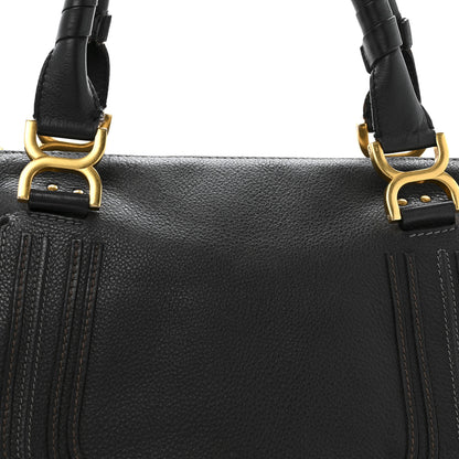 Chloe Calfskin Medium Marcie Satchel Black 8 of 15