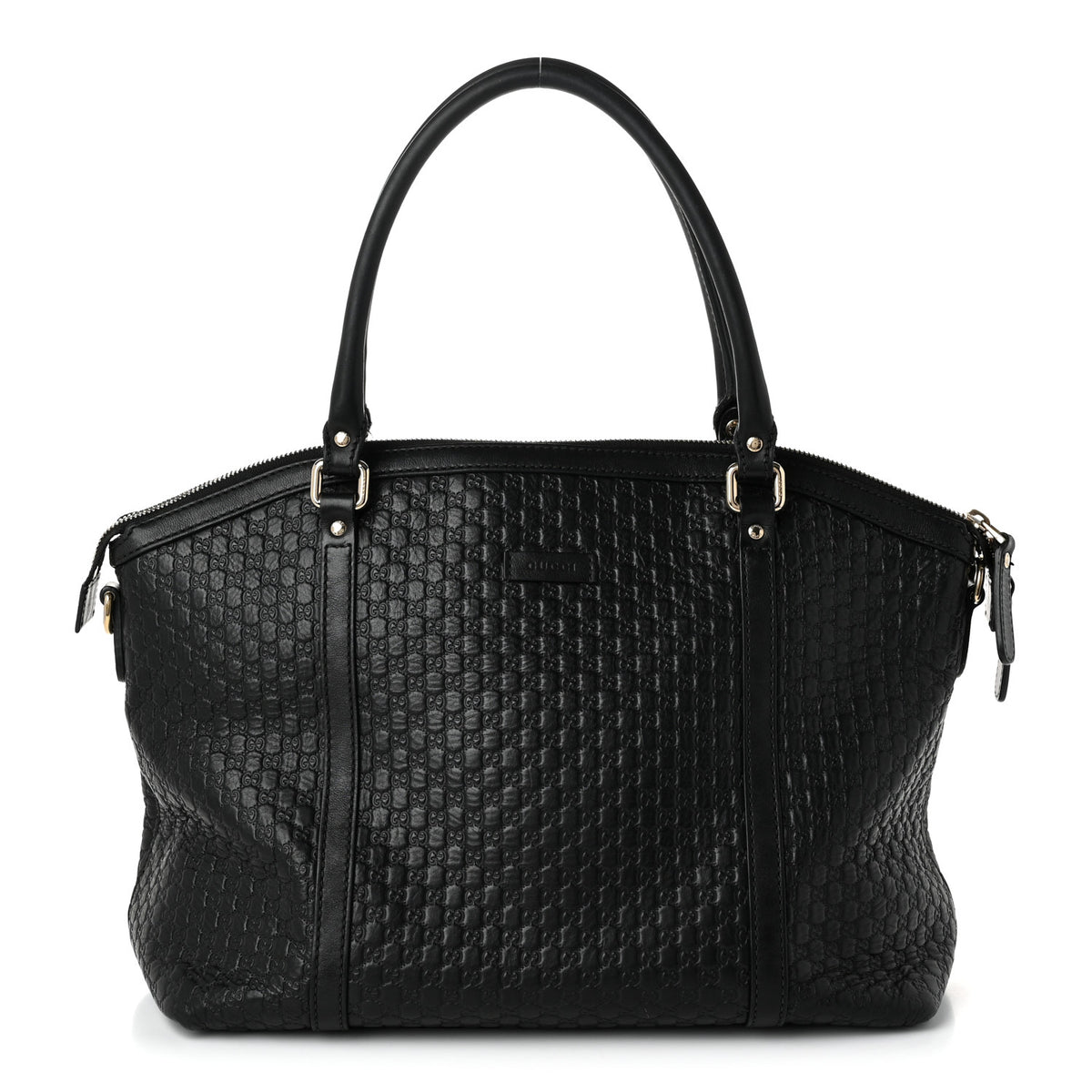 Gucci Soft Microguccissima Dome Satchel Black 1 of 11