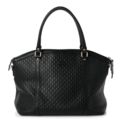Gucci Soft Microguccissima Dome Satchel Black 1 of 11