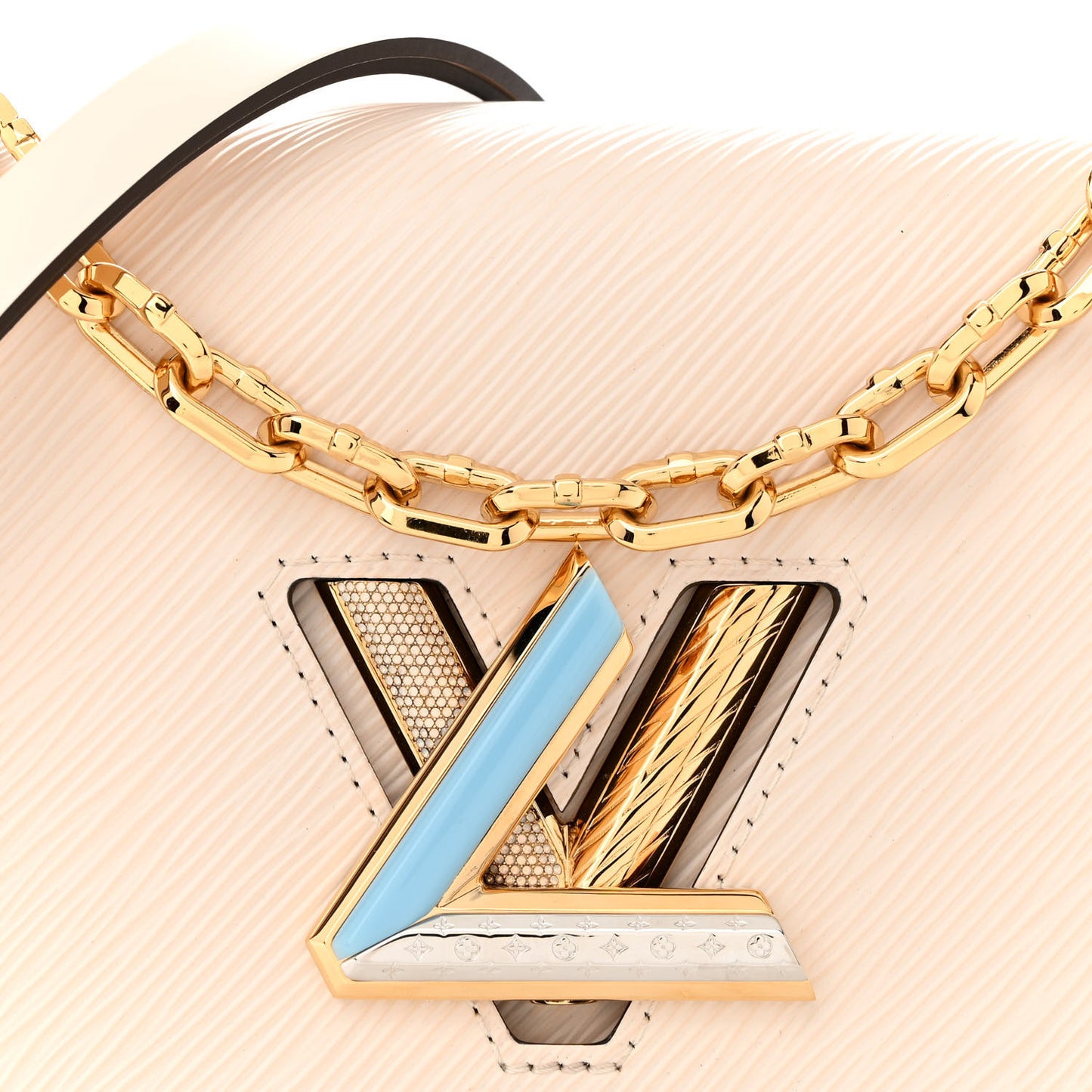 Epi Twist Shoulder Bag MM Quartz
