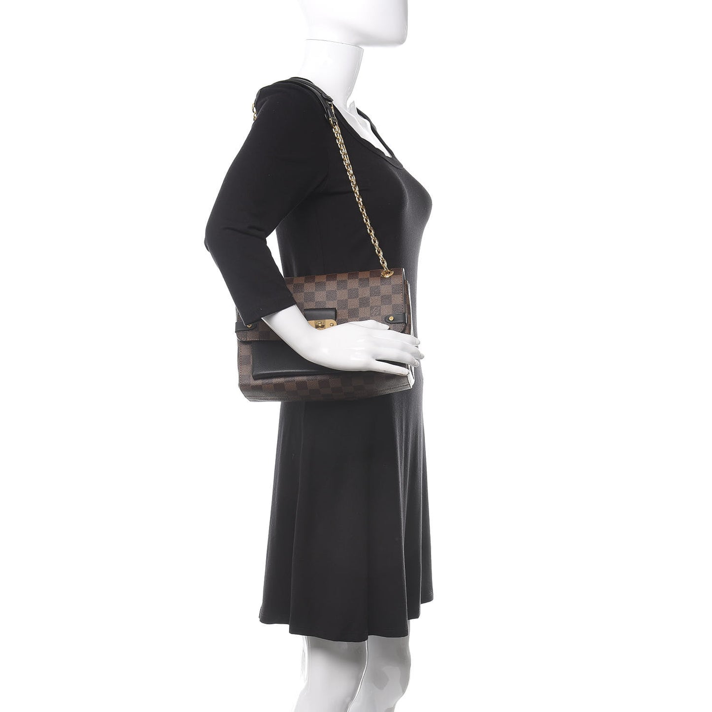 Damier Ebene Vavin PM Black