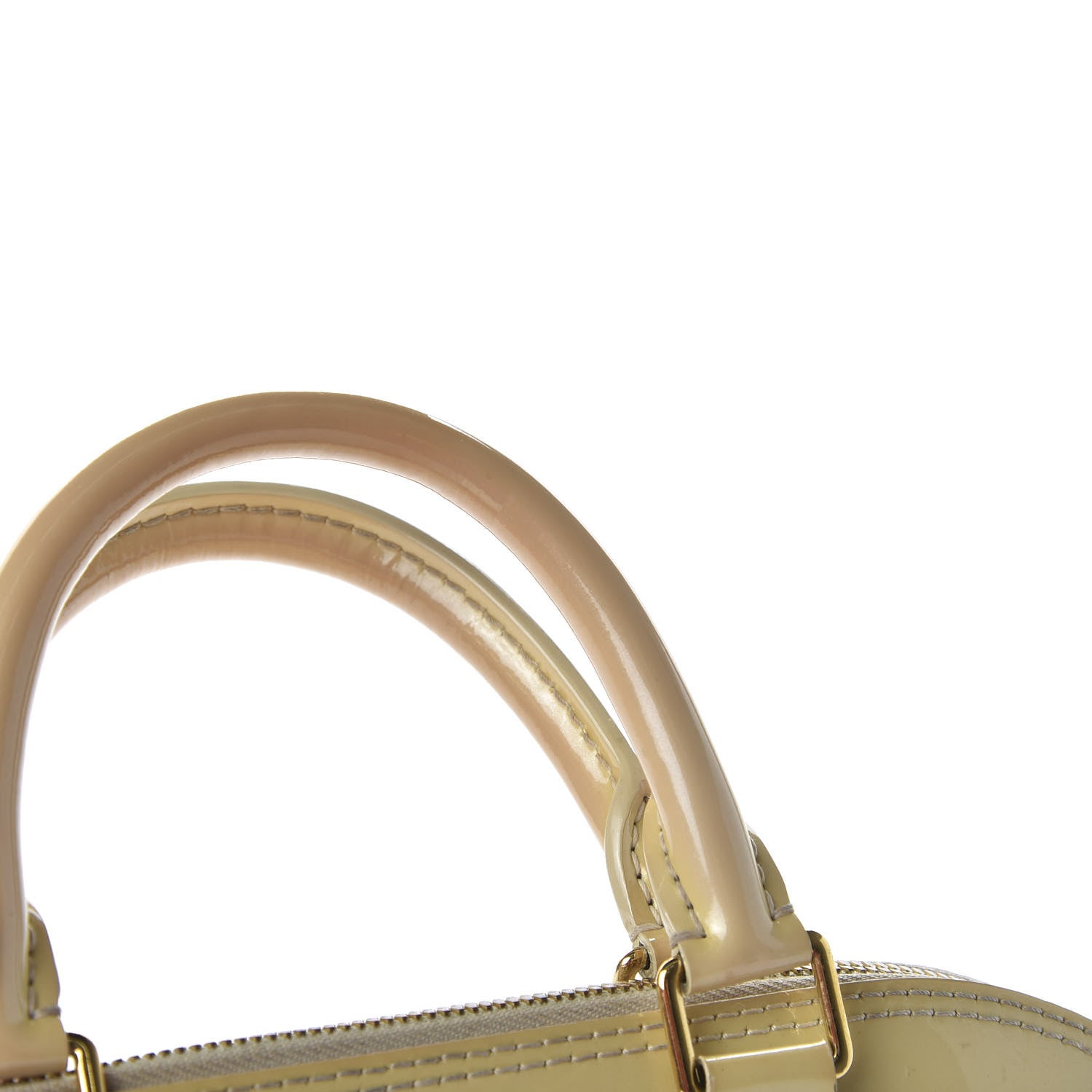 Louis Vuitton Vernis Alma PM Blanc Corail 10 of 14