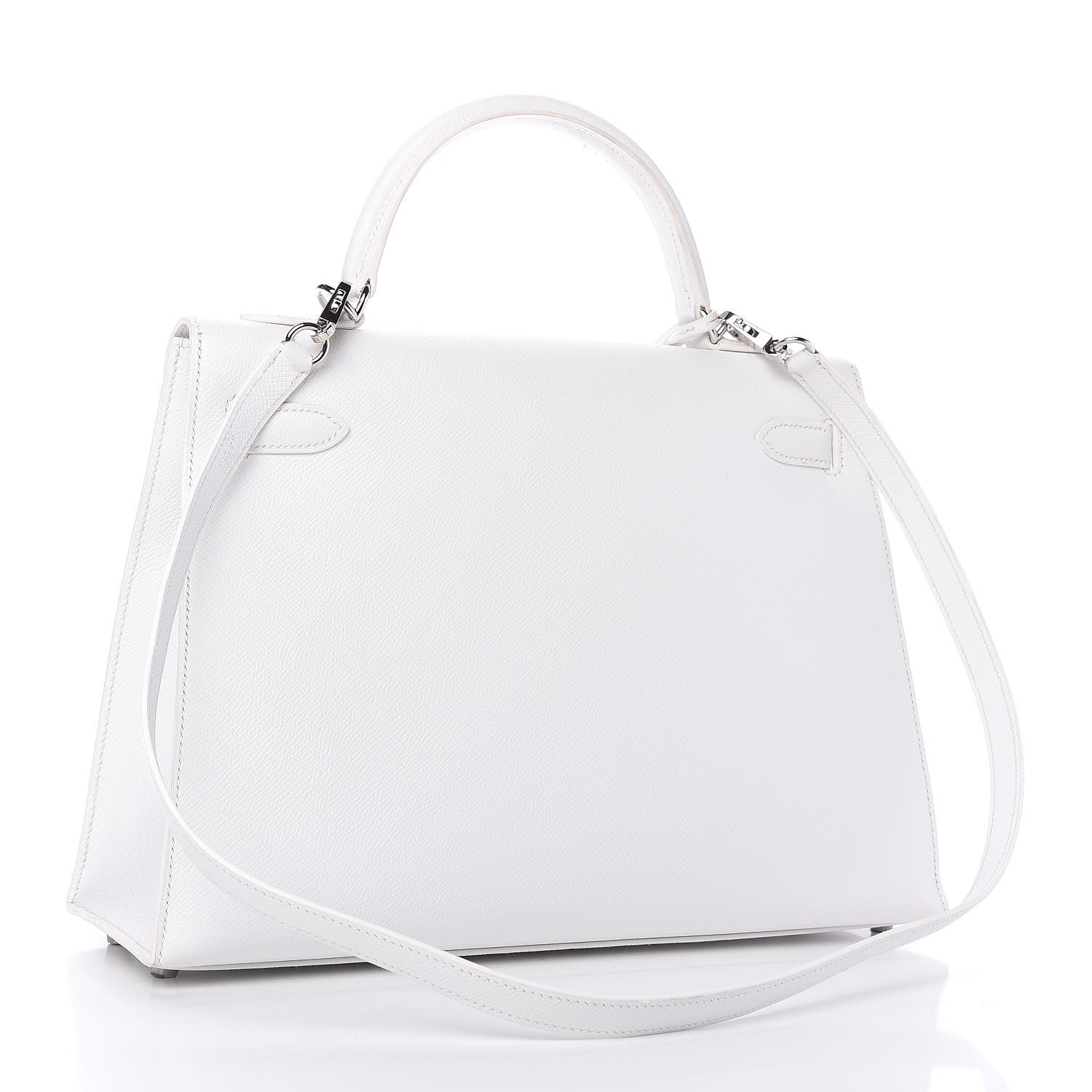 Hermes Epsom Kelly Sellier 32 White 3 of 11