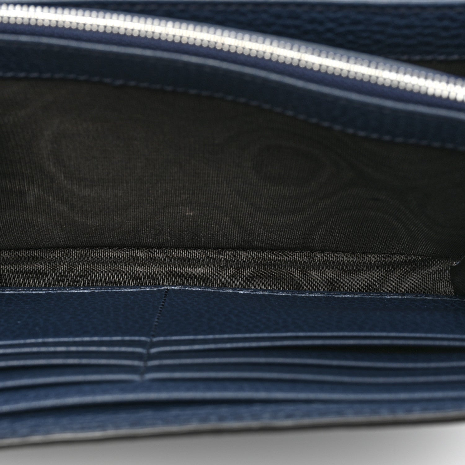 Gucci Dollar Calfskin Crystal Mini Dionysus Chain Wallet Blue Agata Black Diamond 5 of 15