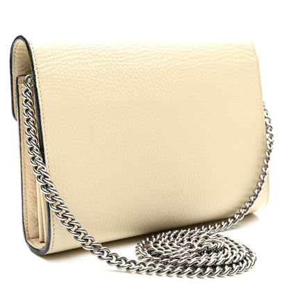 Gucci Dollar Calfskin Mini Dionysus Chain Wallet Mystic White 3 of 11
