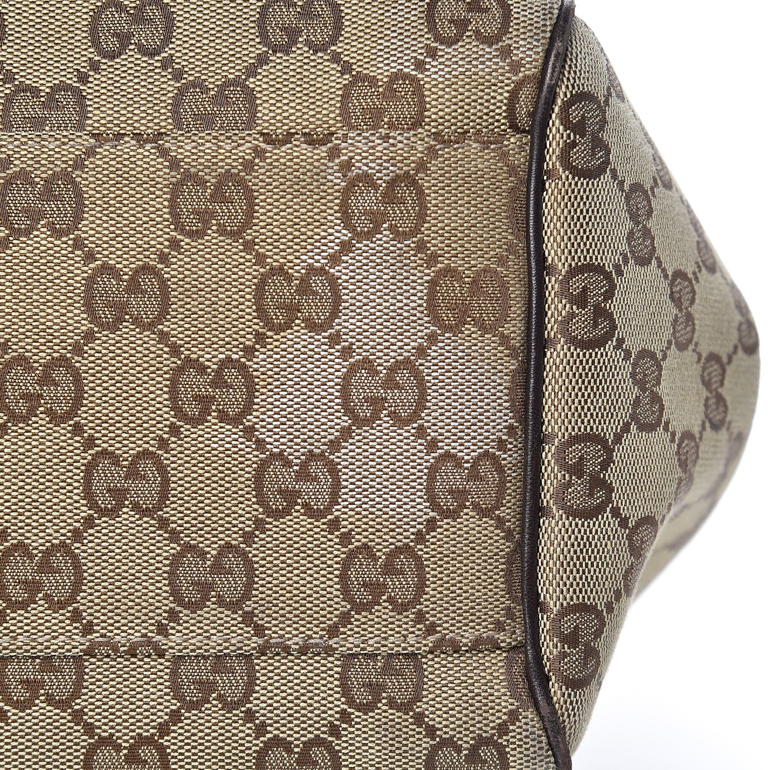 Gucci Monogram Large Sukey Tote Dark Brown 11 of 14