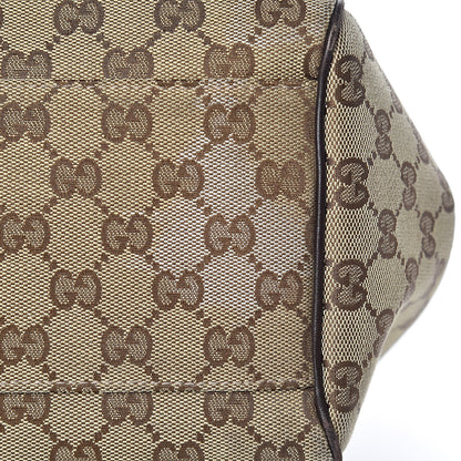Gucci Monogram Large Sukey Tote Dark Brown 11 of 14