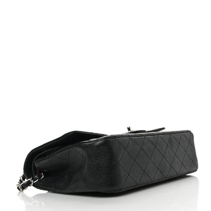 Chanel Caviar Quilted Medium Double Flap Black 4 of 9